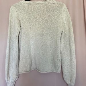 Thick Beige Knit Sweater